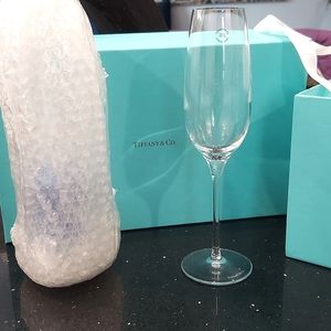 Tiffany & Co. champagne flutes- set of 2